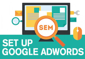 SEM   Set up Google Adwords campaign ads